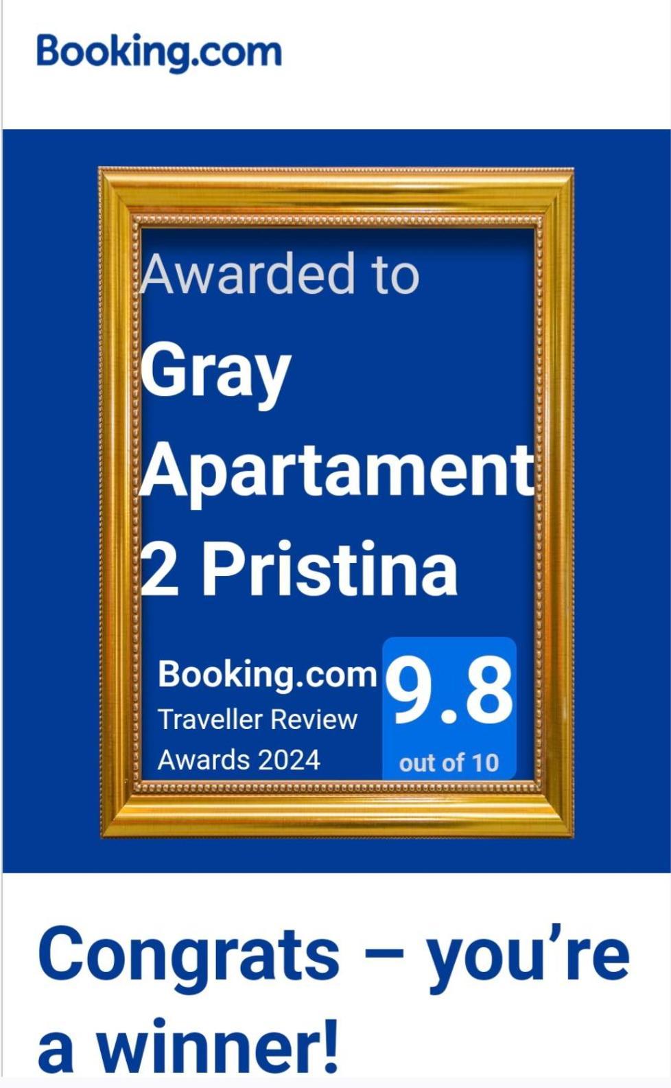 Gray Apartament 2 Pristina Exteriör bild